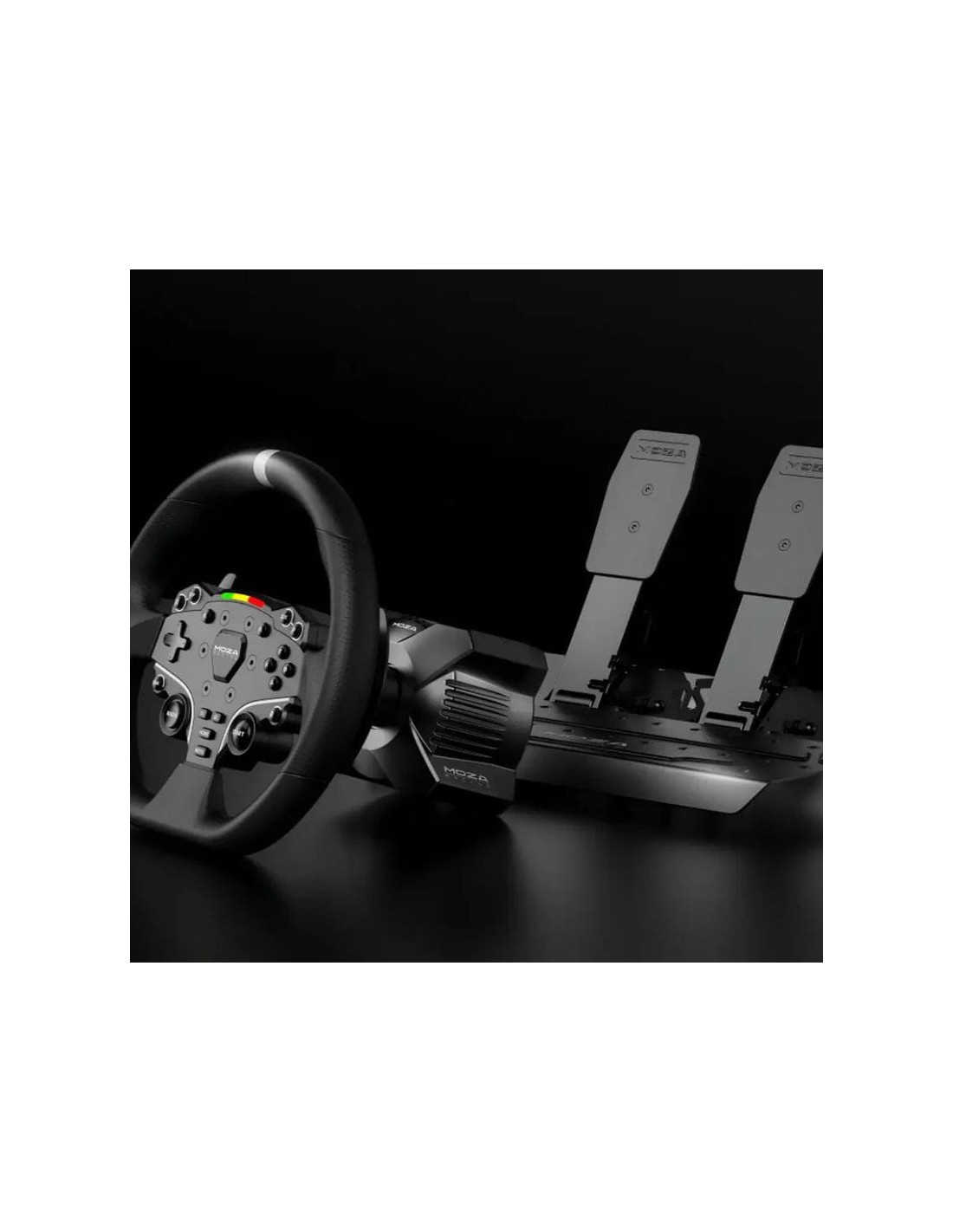 Volante + Pedales Moza Racing R3 para PC Direct Drive 3,9Nm sensores m