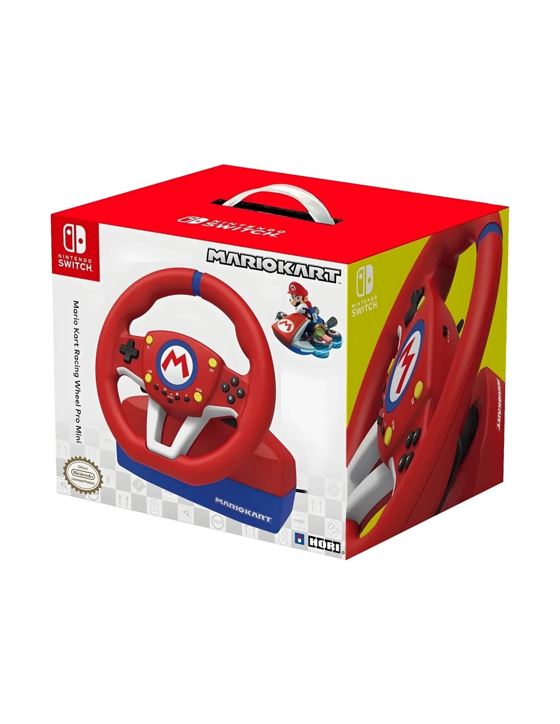 Volante Hori Mario Kart Racing Wheel Pro Mini Nintendo Switch levas de