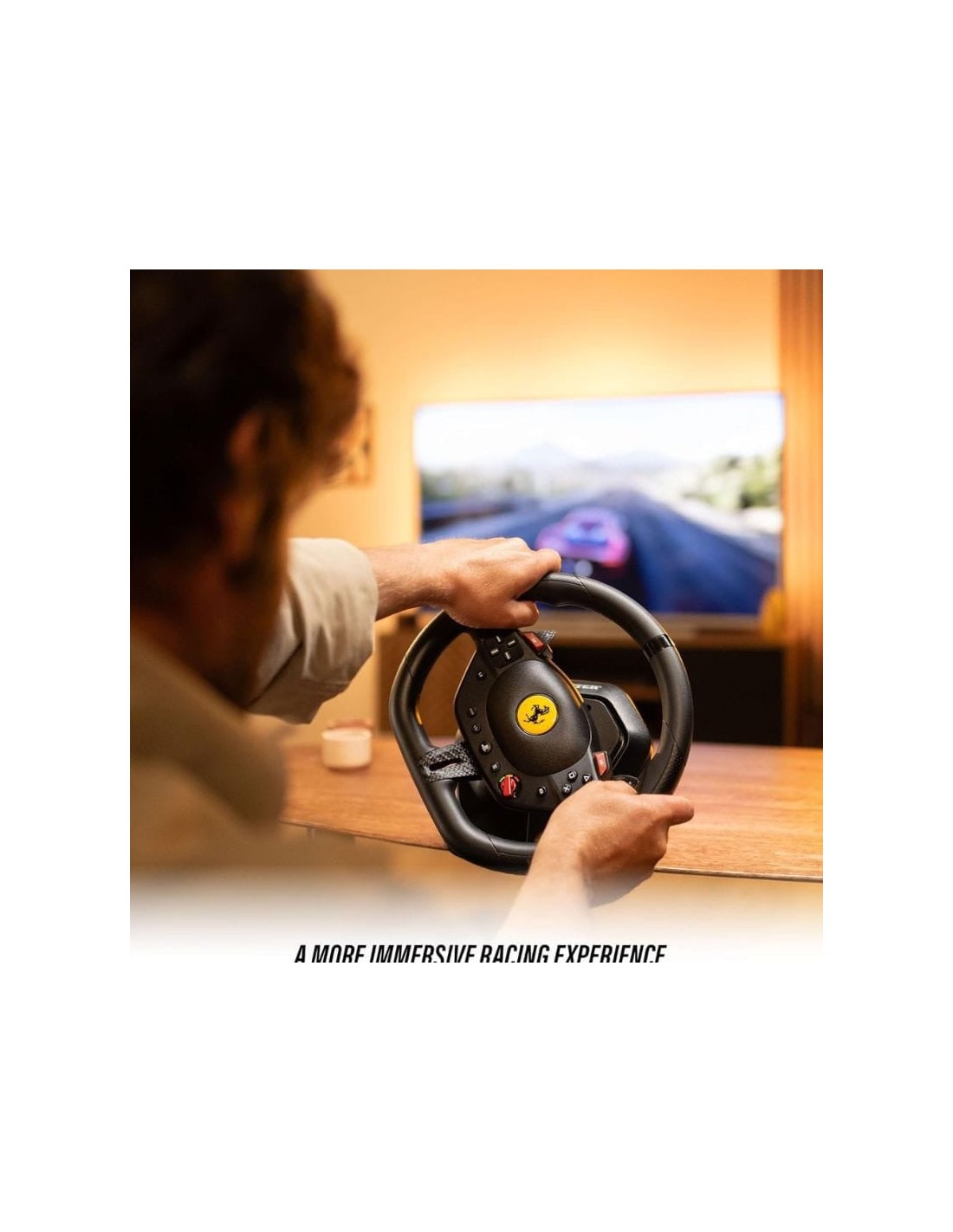 Thrustmaster T98 Ferrari 296 GTB para PS5, PS4, PC 2 pedales levas de 