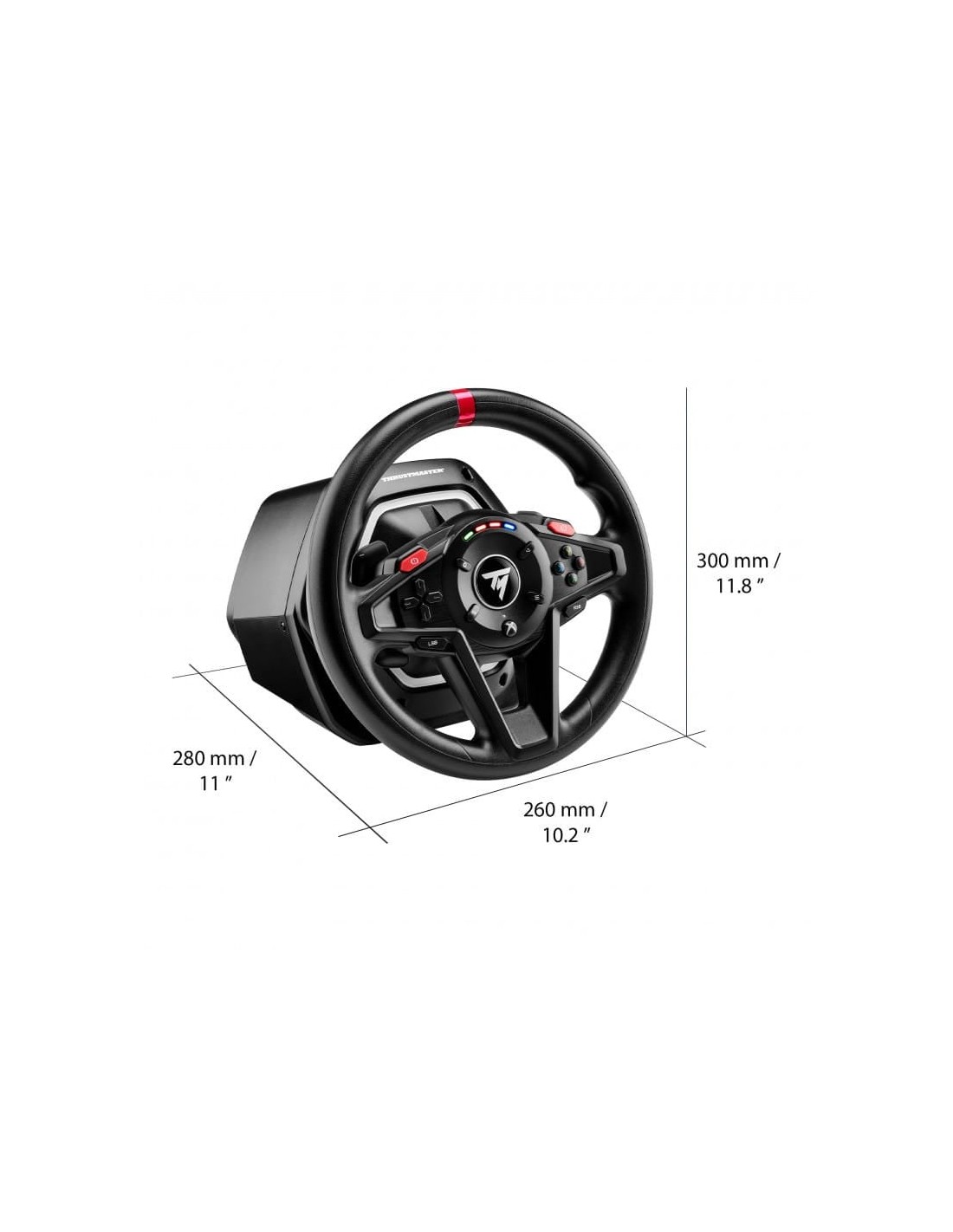 Thrustmaster T128 Negro USB PC, Xbox, Xbox One 13 botones Volante + Pe