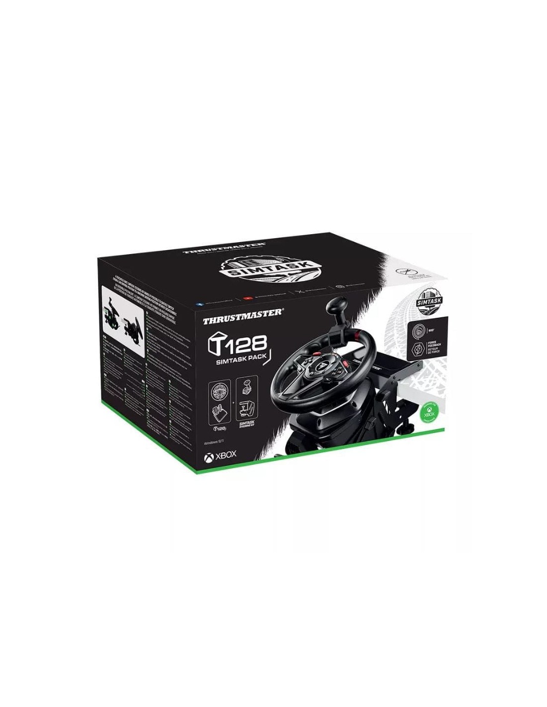 Thrustmaster T128 SIMTASK Pack Xbox/PC levas de cambio sensores magnét