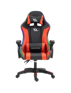 Silla PowerGaming LED RGB Negro+Rojo 120kg reposacabezas en Logroño