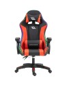 Silla PowerGaming LED RGB Negro+Rojo 120kg reposacabezas en Logroño