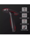 Silla gaming ergonómica Crato Gris reposabrazos 3D cojín lumbar malla 