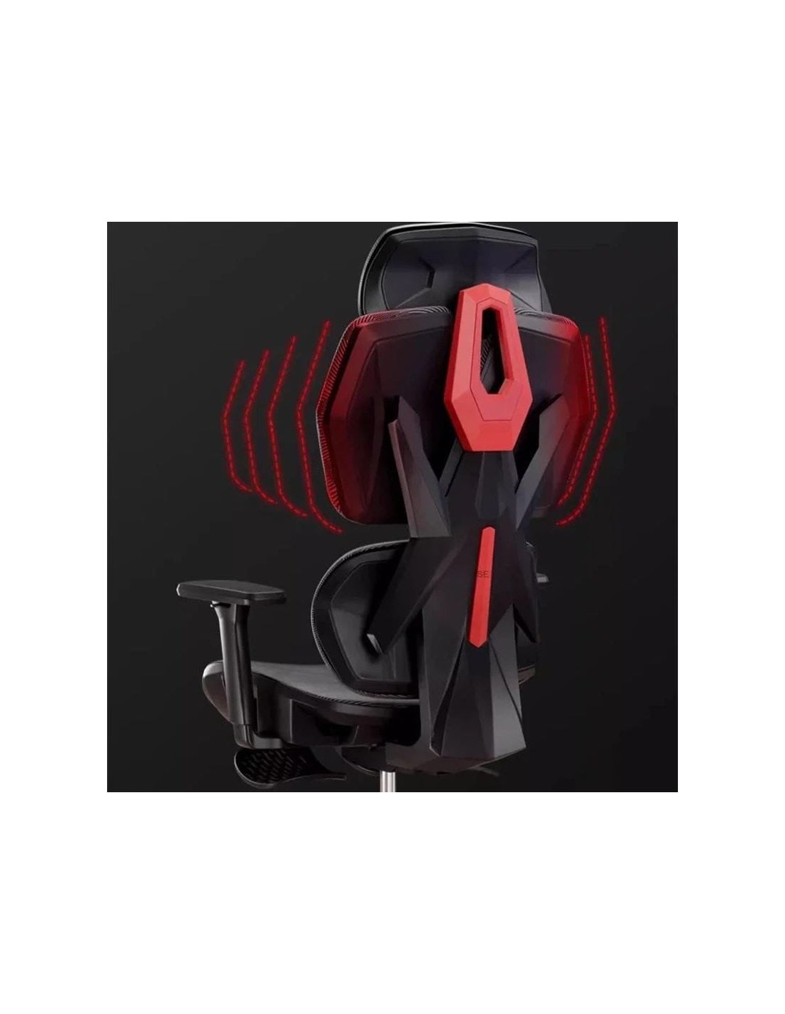 Silla gaming ergonómica Crato Gris reposabrazos 3D cojín lumbar malla 