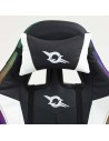 Silla gaming PowerGaming LED RGB con Altavoz Bluetooth, Masaje y Repos