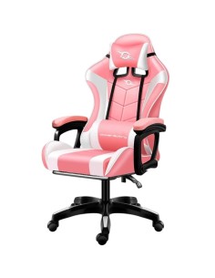 Silla gaming PowerGaming Blanco Rosa 120kg en Logroño