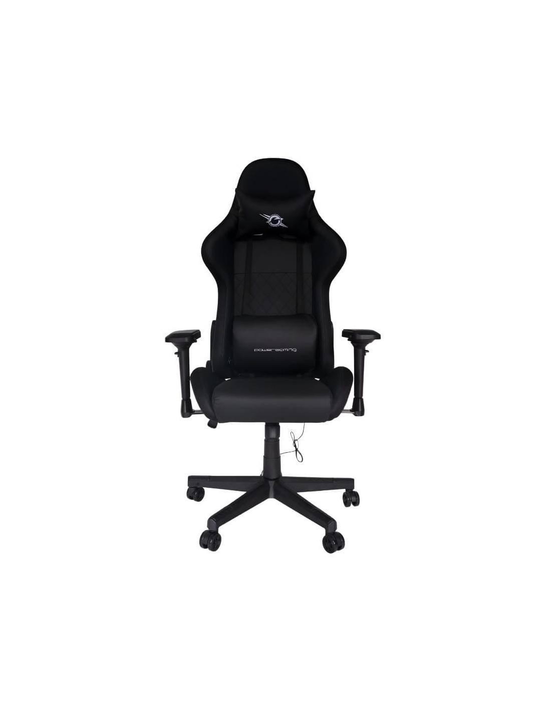 Silla gaming PowerGaming Lilith RGB Negro reposacabezas cojín lumbar c