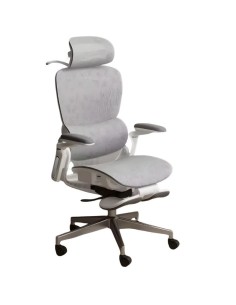 Powerbasic Elvas Gris 150kg reposabrazos 3D reposacabezas cojín lumbar 2