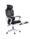 Powerbasic Évora 110kg reposacabezas reposapiés Silla de oficina ergon