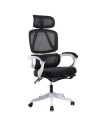 Powerbasic Évora 110kg reposacabezas reposapiés Silla de oficina ergon
