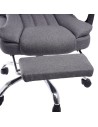 Powerbasic Aveiro 110kg reposacabezas reposapiés Silla de oficina