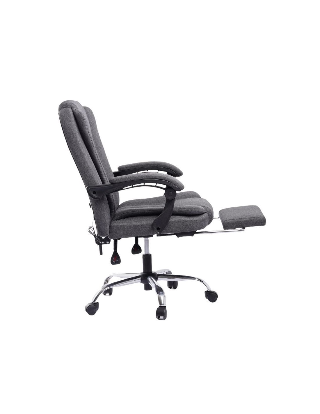 Powerbasic Aveiro 110kg reposacabezas reposapiés Silla de oficina