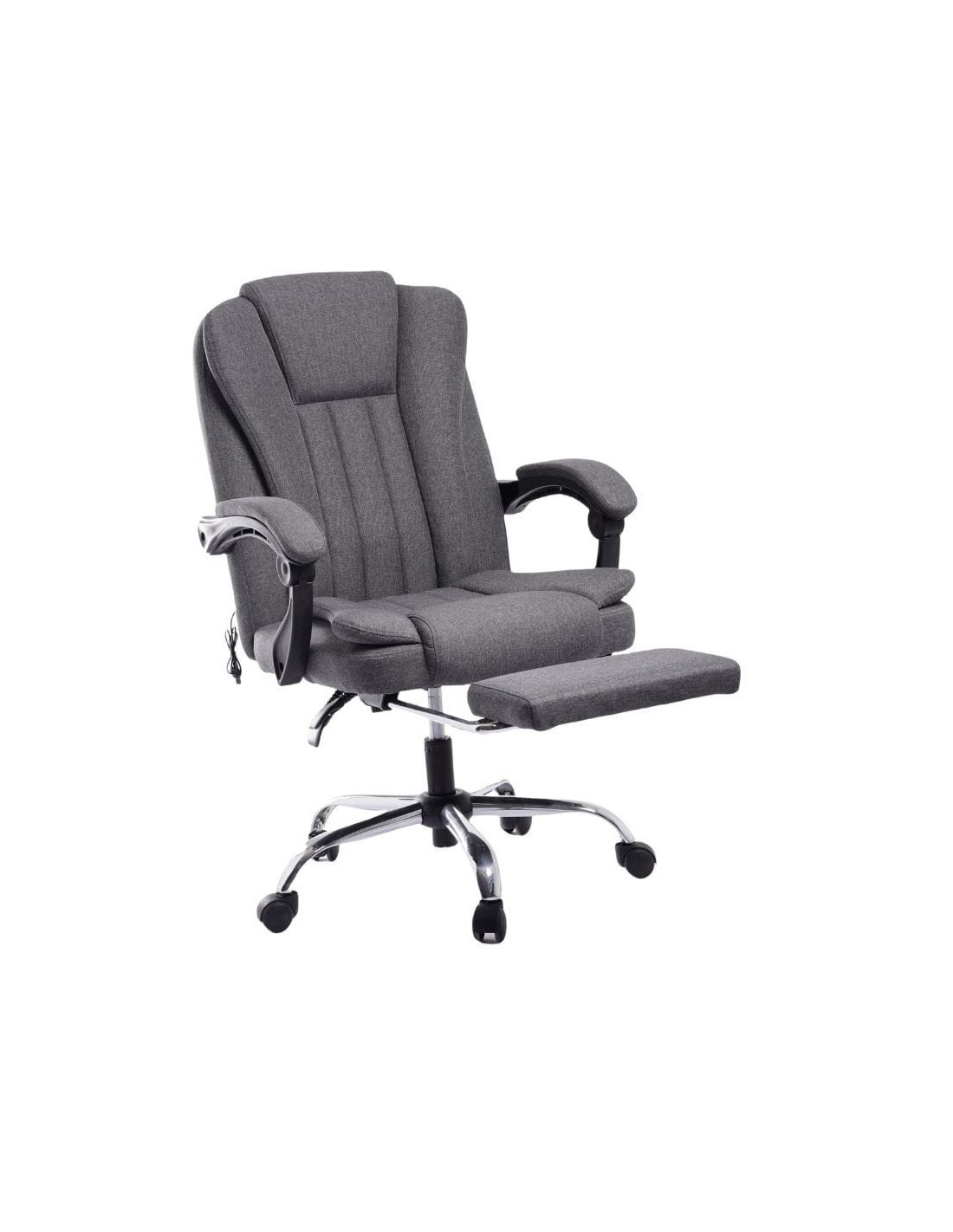Powerbasic Aveiro 110kg reposacabezas reposapiés Silla de oficina
