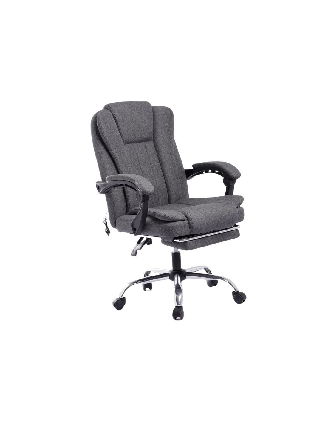 Powerbasic Aveiro 110kg reposacabezas reposapiés Silla de oficina