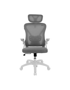 Silla gaming Drift DRAIR35 Blanco/Gris Malla Reposabrazos Abatibles 12 2