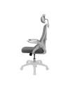 Silla gaming Drift DRAIR35 Blanco/Gris Malla Reposabrazos Abatibles 12