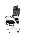 Powerbasics Confort T20 Negro con Ruedas y Reposapiés Silla de oficina