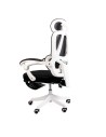 Powerbasics Confort T20 Negro con Ruedas y Reposapiés Silla de oficina