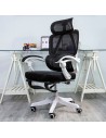 Powerbasics Confort T20 Negro con Ruedas y Reposapiés Silla de oficina