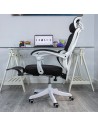 Powerbasics Confort T20 Negro con Ruedas y Reposapiés Silla de oficina