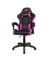 Silla gaming DRIFT DR35 Negro/Rosa 100kg reclinable reposacabezas cojí