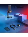 Micrófono Fifine AmpliGame A8 RGB USB Tipo C para Grabación y Transmis