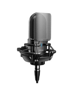 Micrófono Fifine K726 XLR Negro para Grabación y Transmisión en PC car