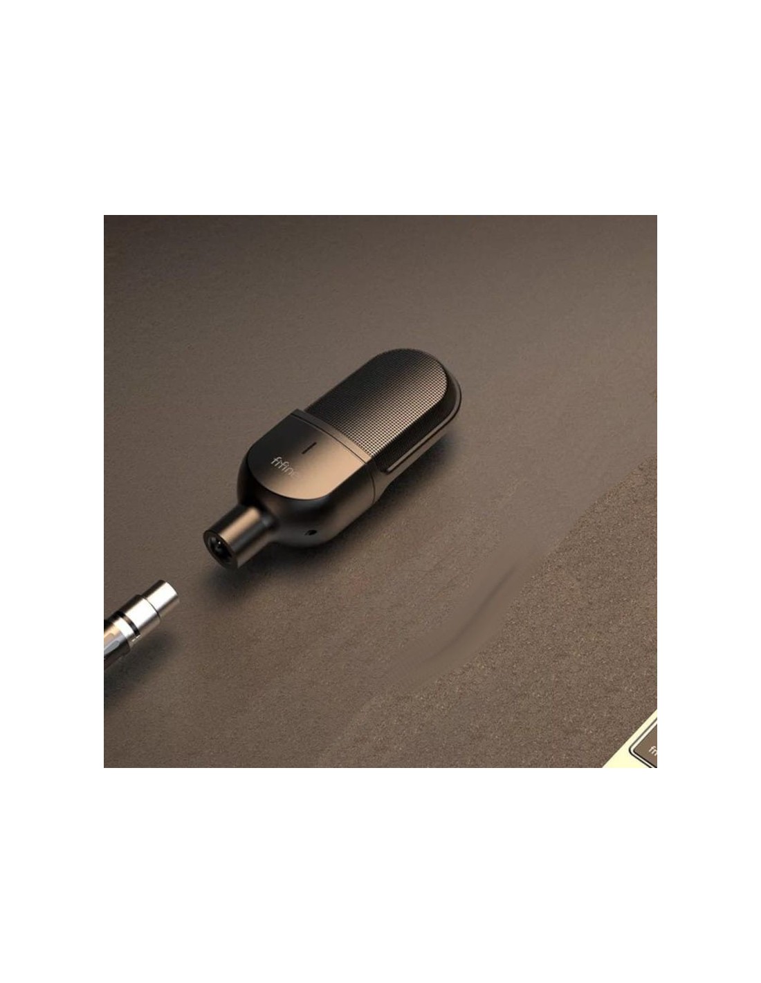 Micrófono Fifine K726 XLR Negro para Grabación y Transmisión en PC car