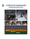 Micrófono inalámbrico Hollyland Lark M3 Combo 2TX & 1RX USB-C Gris Esp