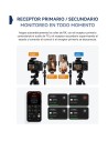 Micrófono inalámbrico Hollyland Lark M3 Combo 2TX & 1RX USB-C Gris Esp
