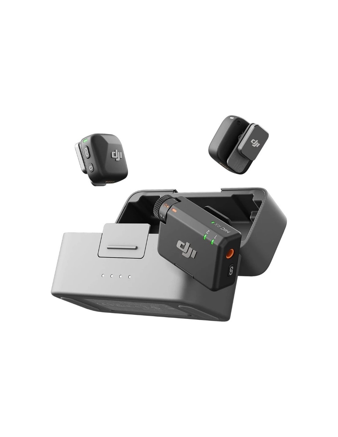 Micrófonos Inalámbricos DJI Mic Mini (2 TX + 1 RX + Estuche de carga)