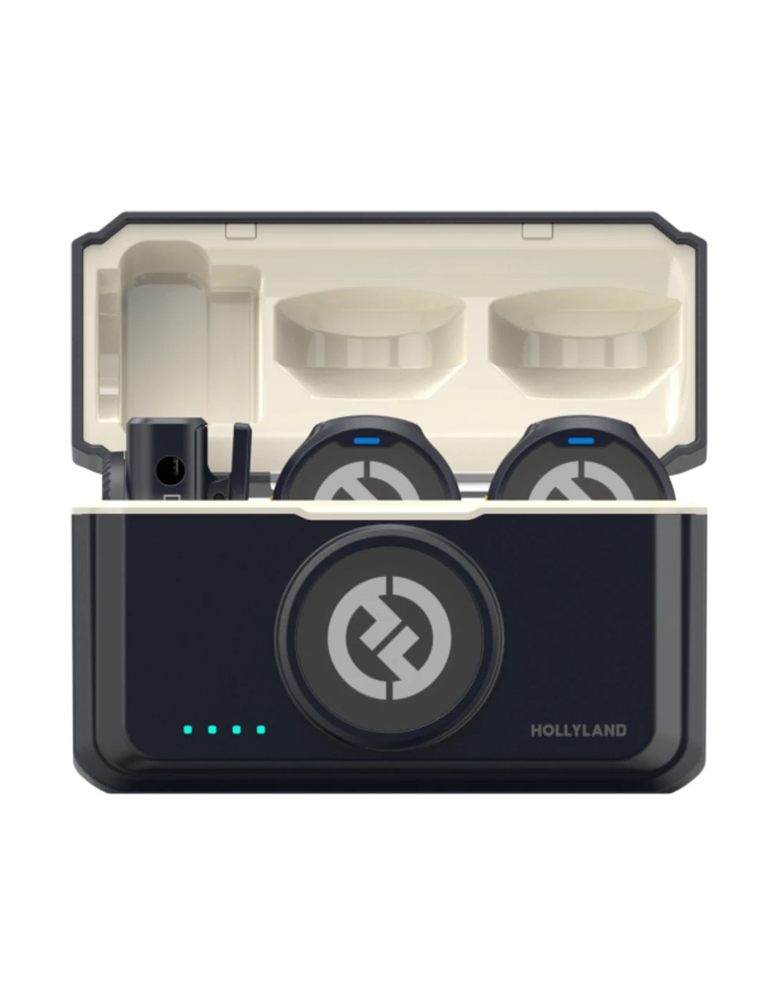 Micrófono inalámbrico Hollyland Lark M2 Mini Combo de Solapa omnidirec