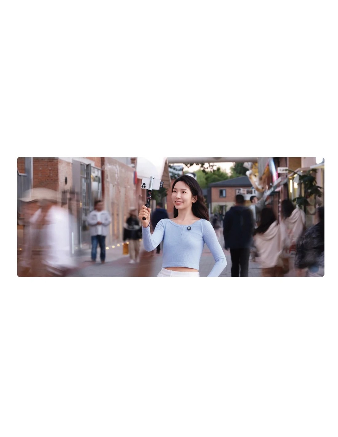 Micrófono inalámbrico Hollyland Lark M2 Mini Combo de Solapa omnidirec