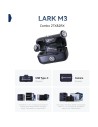 Micrófono inalámbrico Hollyland Lark M3 Combo 2TX & 2RX Gris Espacial 