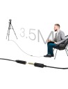 Micrófono de solapa Fifine C1 con Headset omnidireccional jack 3,5 mm