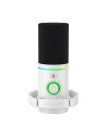 Micrófono Maono PD200x RGB Blanco cardioide dinámico en Logroño