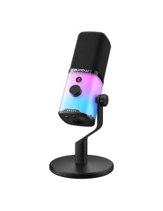 Micrófono Maono PD100X RGB Negro cardioide dinámico XLR 48kHz