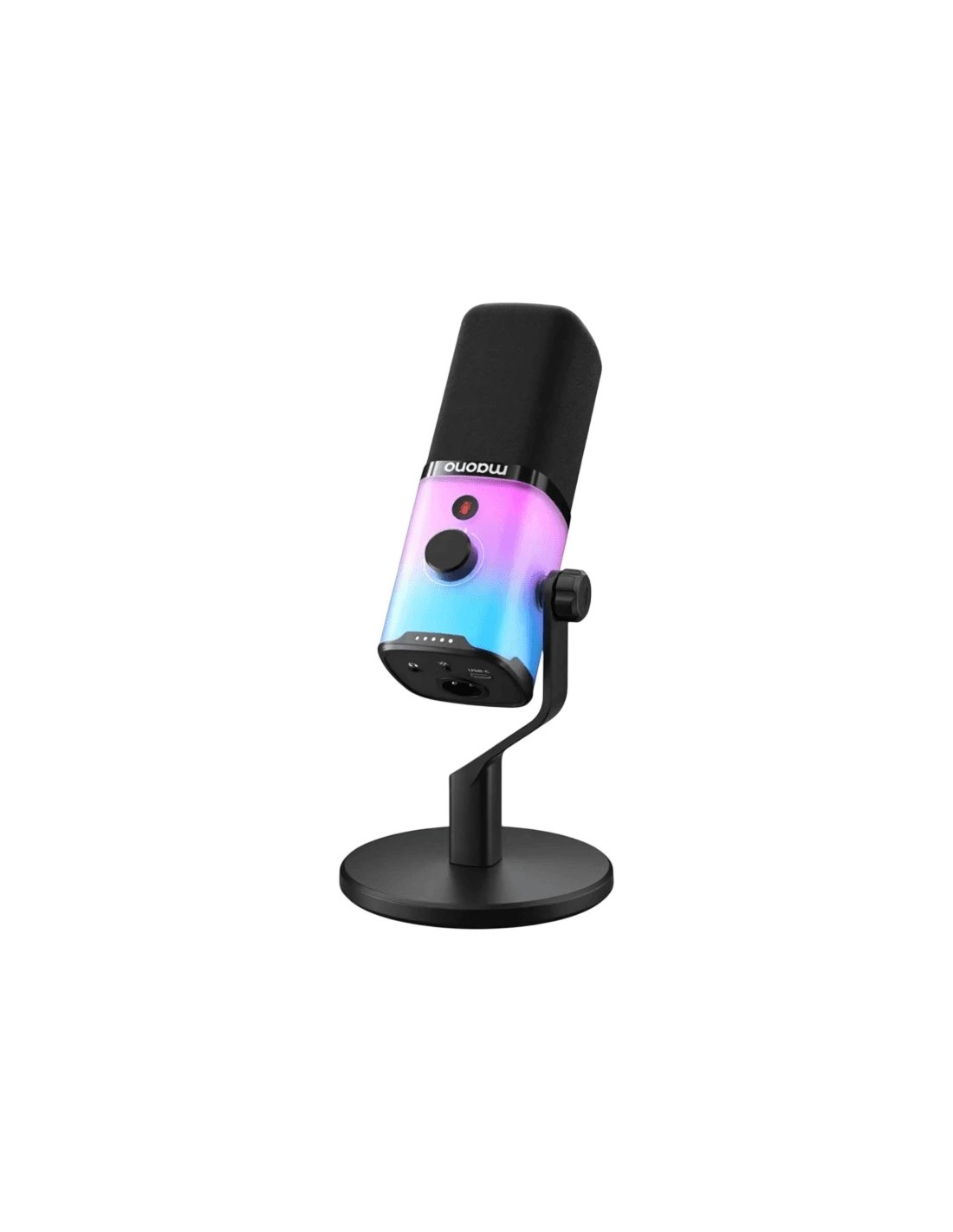 Micrófono Maono PD100X RGB Negro cardioide dinámico XLR 48kHz