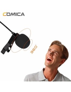Micrófono lavalier para smartphone COMICA Lightning 4,5 m en Logroño 2