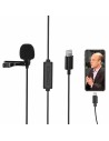 Micrófono lavalier para smartphone COMICA Lightning 4,5 m en Logroño