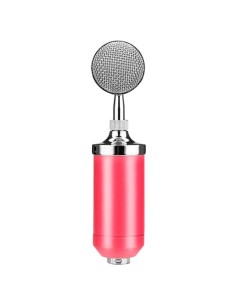 Micrófono Condensador BM-8000 Streaming/Estudio Rosa en Logroño
