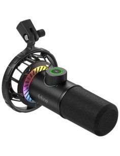 Micrófono Fifine K658 RGB USB para Grabación y Transmisión en PC cardi