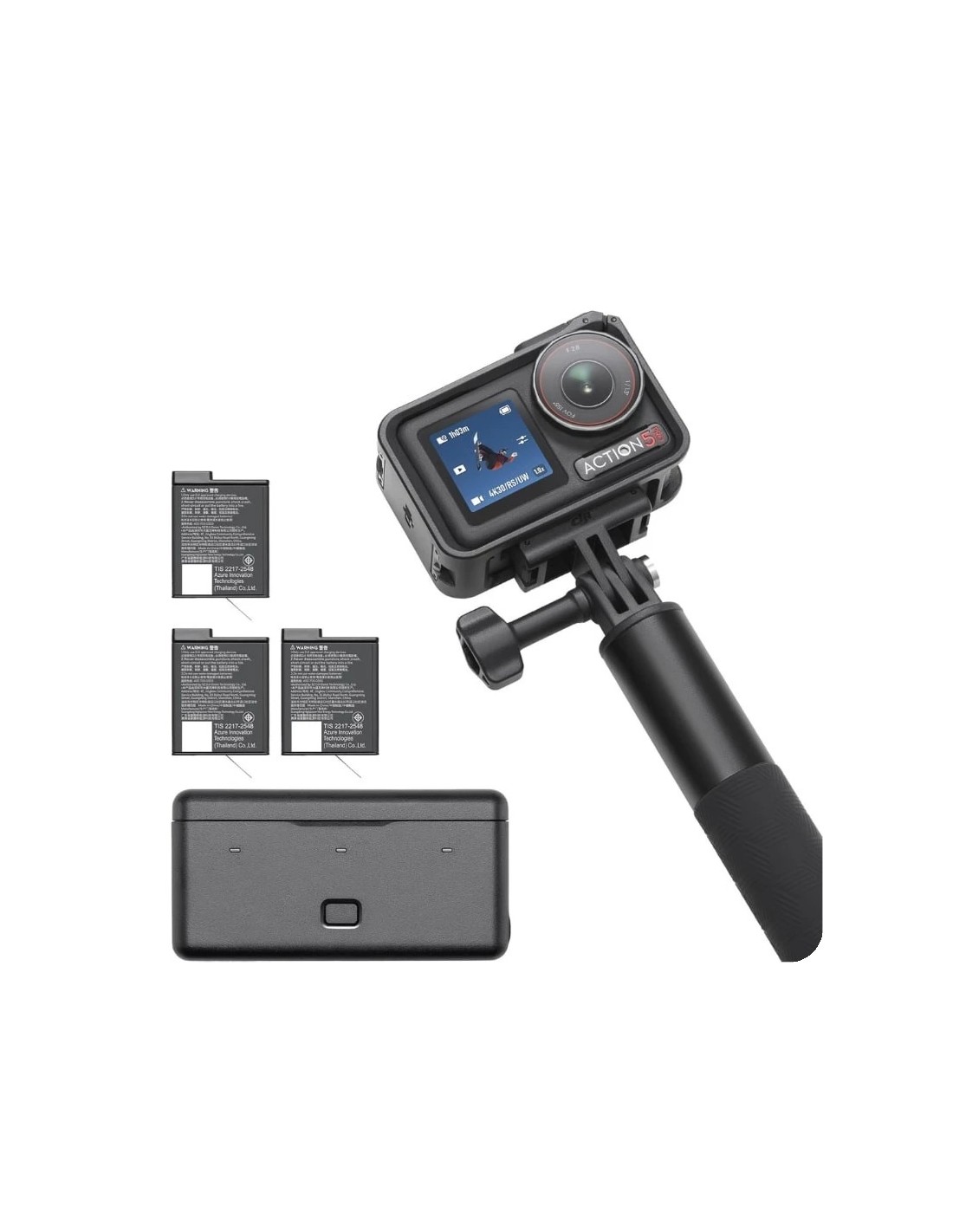 DJI Osmo Action 5 Pro Adventure Combo 4K 30fps Cámara deportiva + Pack