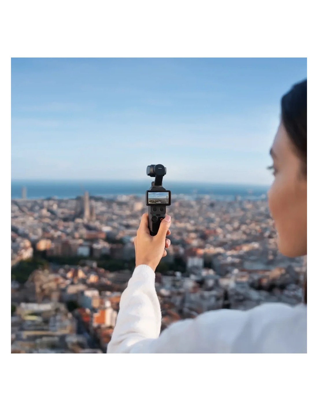 Cámara deportiva DJI Osmo Pocket 4 Creator Combo Mic 3 4K 240fps