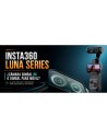 Cámara deportiva Insta360 Luna Ultra 8K 30fps 200MP gimbal 3 ejes WiFi