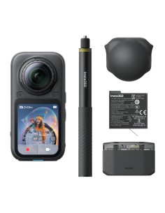 Cámara deportiva Insta360 X6 Essentials Bundle 8K 30fps 120MP sumergib