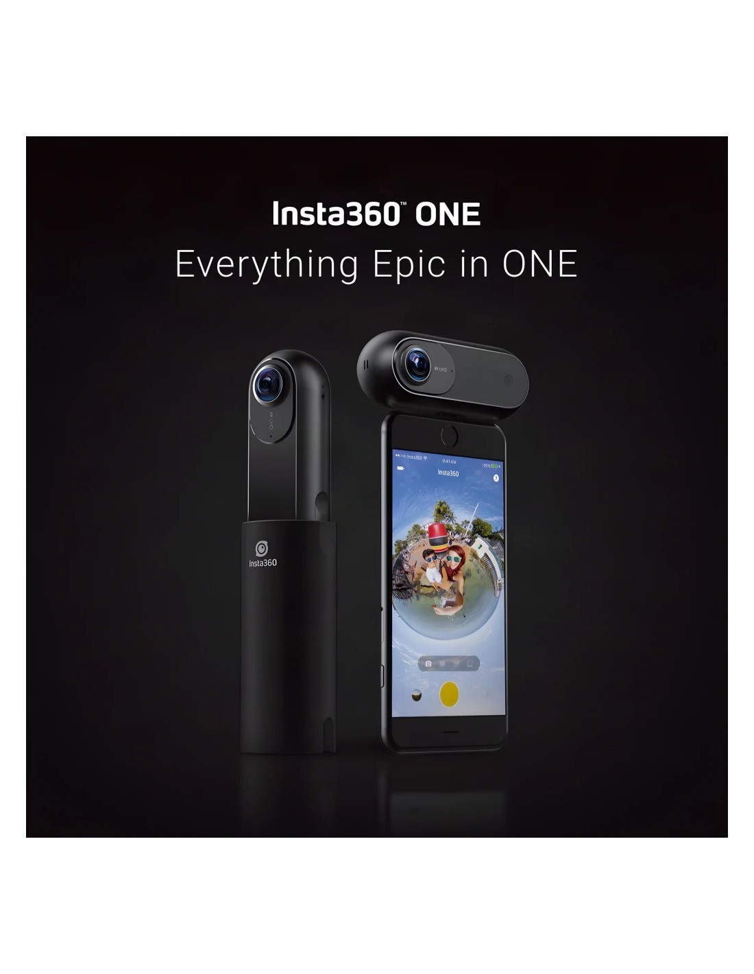 Cámara deportiva Insta360 X6 Essentials Bundle 8K 30fps 120MP sumergib