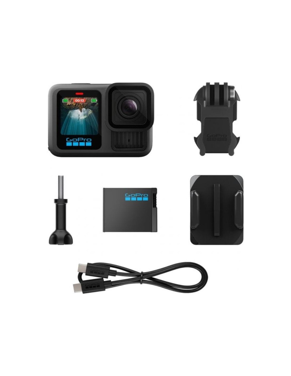 Cámara deportiva GoPro HERO13 Black 5,3K 27,6MP WiFi en Logroño