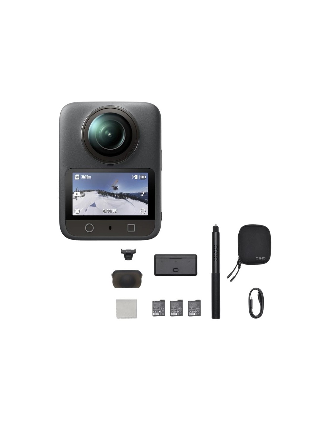 DJI Osmo 360 Adventure Combo 8K 50fps Cámara deportiva + Pack de Acces